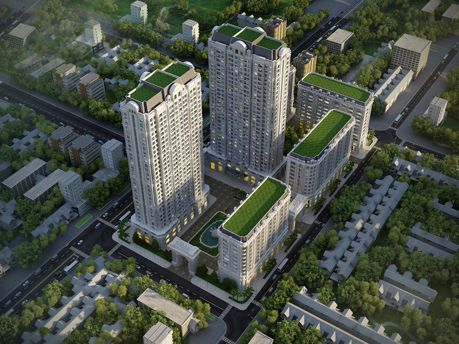 KHU NHÀ Ở HỖN HỢP - BID COMPLEX