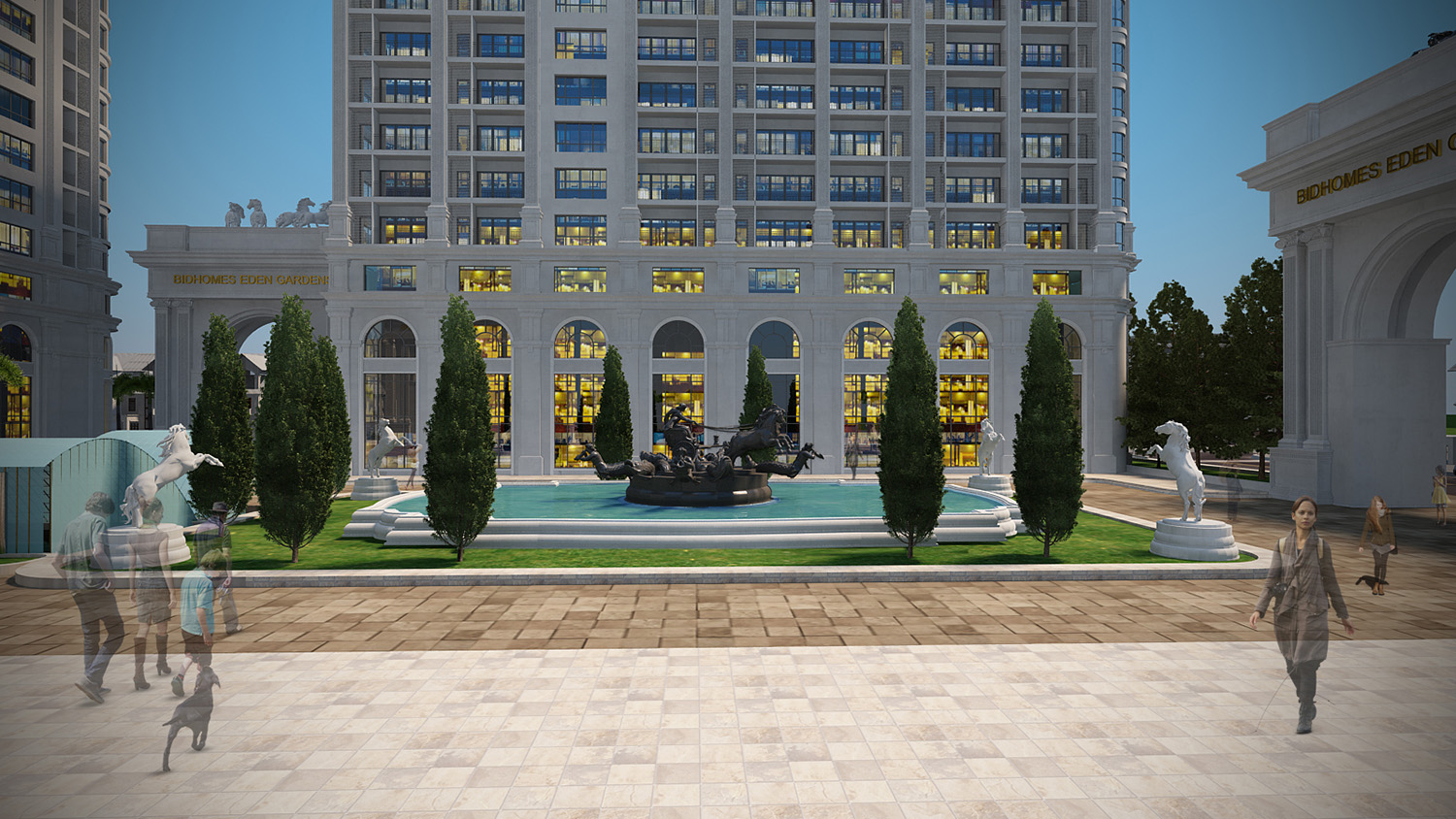 KHU NHÀ Ở HỖN HỢP - BID COMPLEX