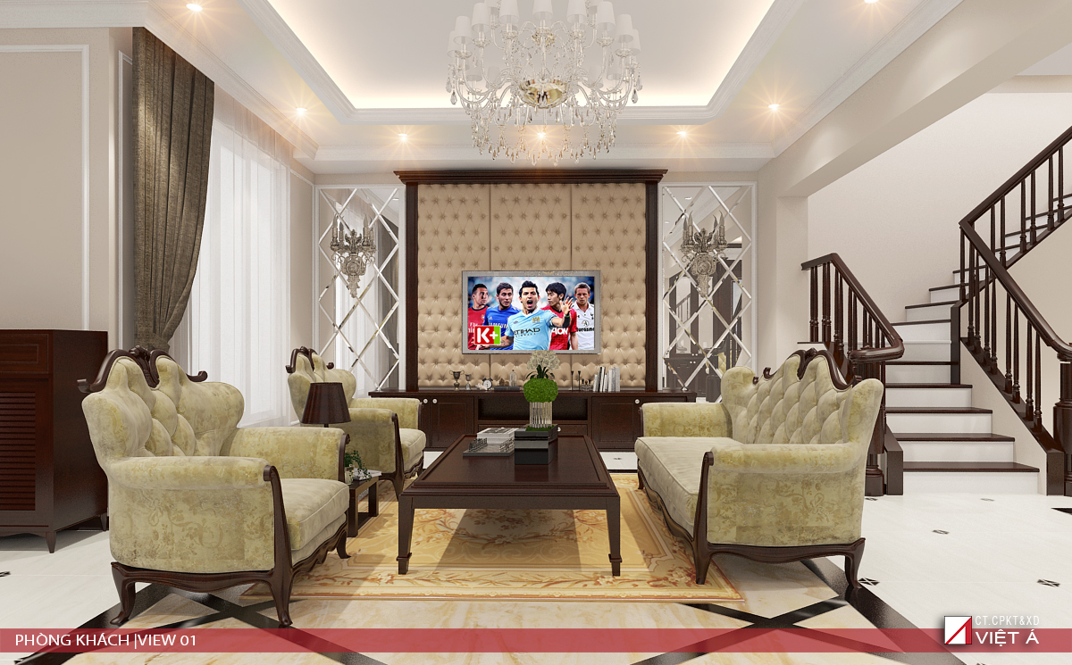 NỘI THẤT BIỆT THỰ VINCOM