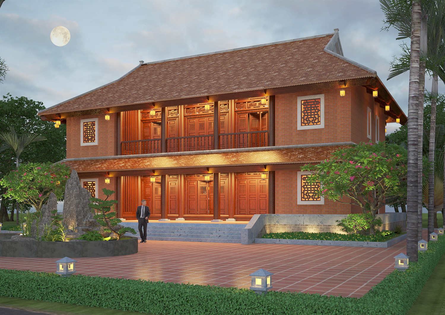 NHÀ GỖ 5 GIAN - MR.DƯƠNG