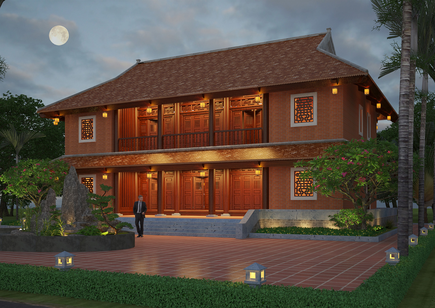 NHÀ GỖ 5 GIAN - MR.DƯƠNG