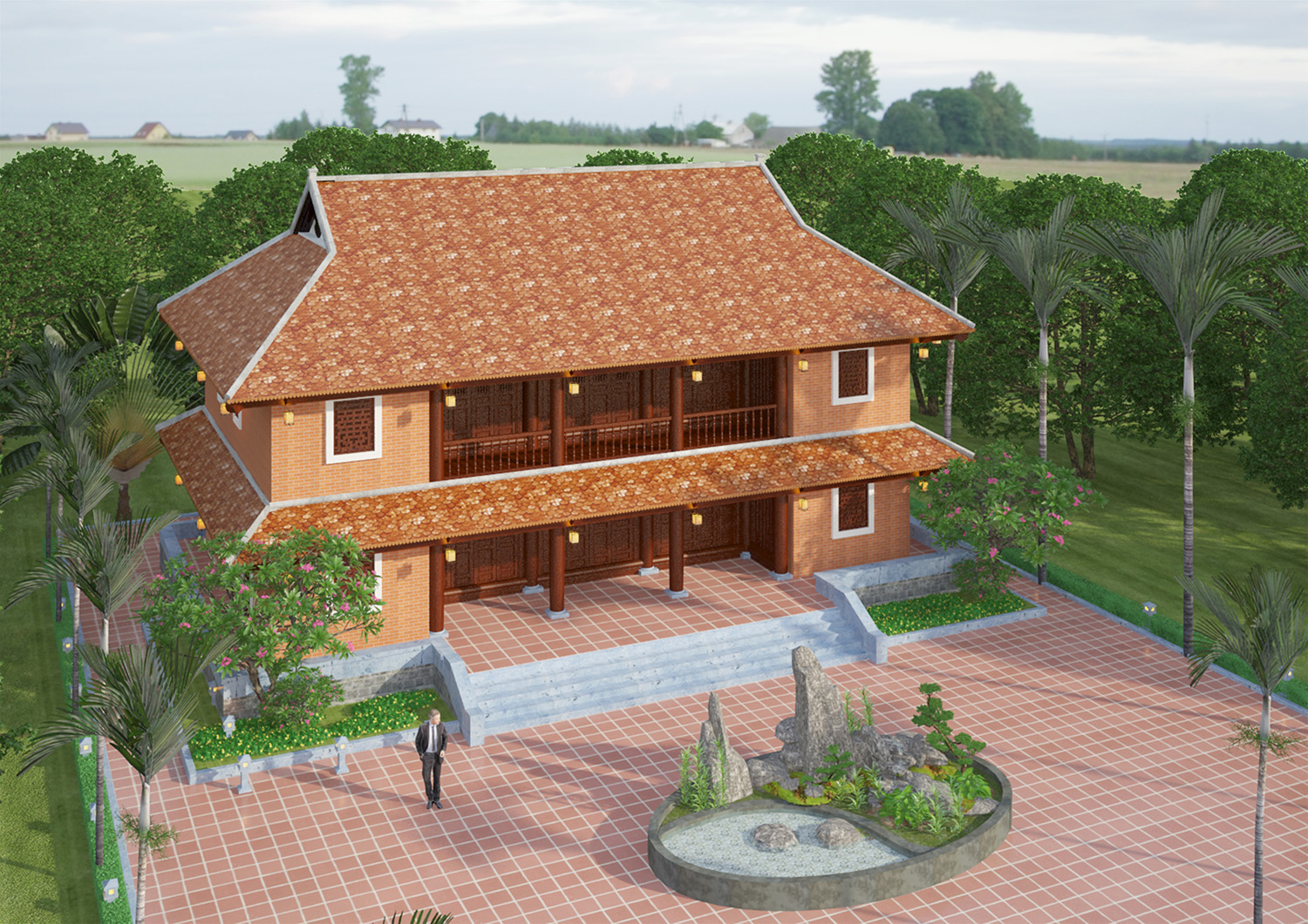 NHÀ GỖ 5 GIAN - MR.DƯƠNG