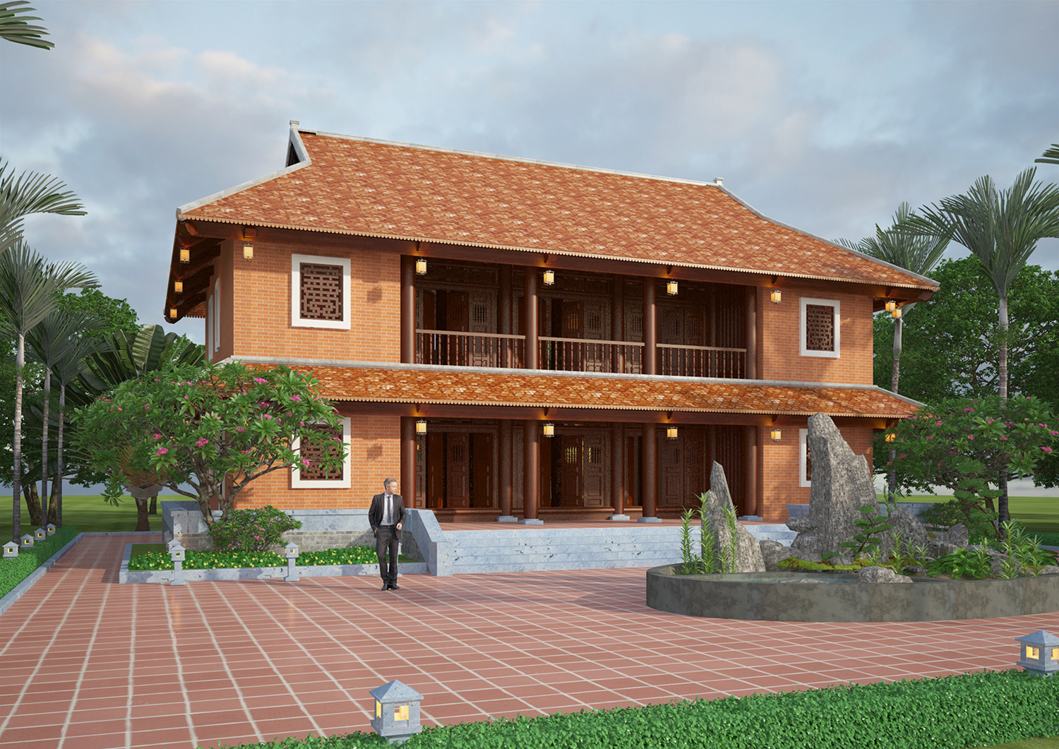 NHÀ GỖ 5 GIAN - MR.DƯƠNG