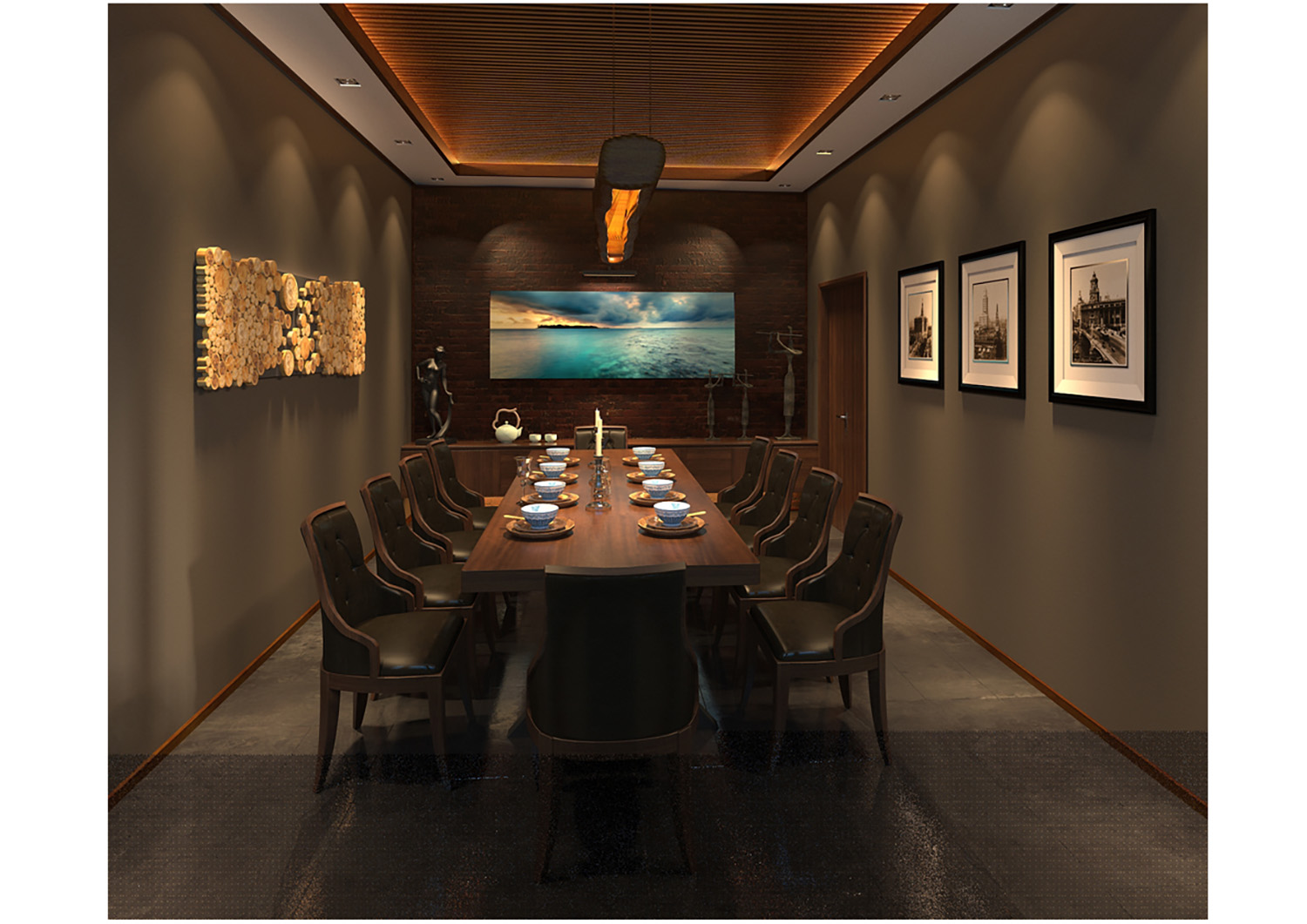 NHÀ HÀNG BIỂN XANH - CẨM PHẢ