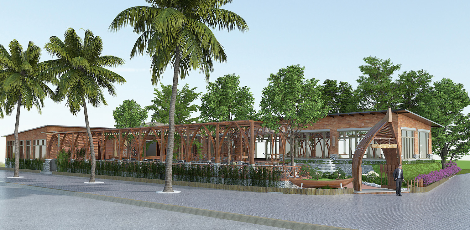 NHÀ HÀNG BIỂN XANH - CẨM PHẢ