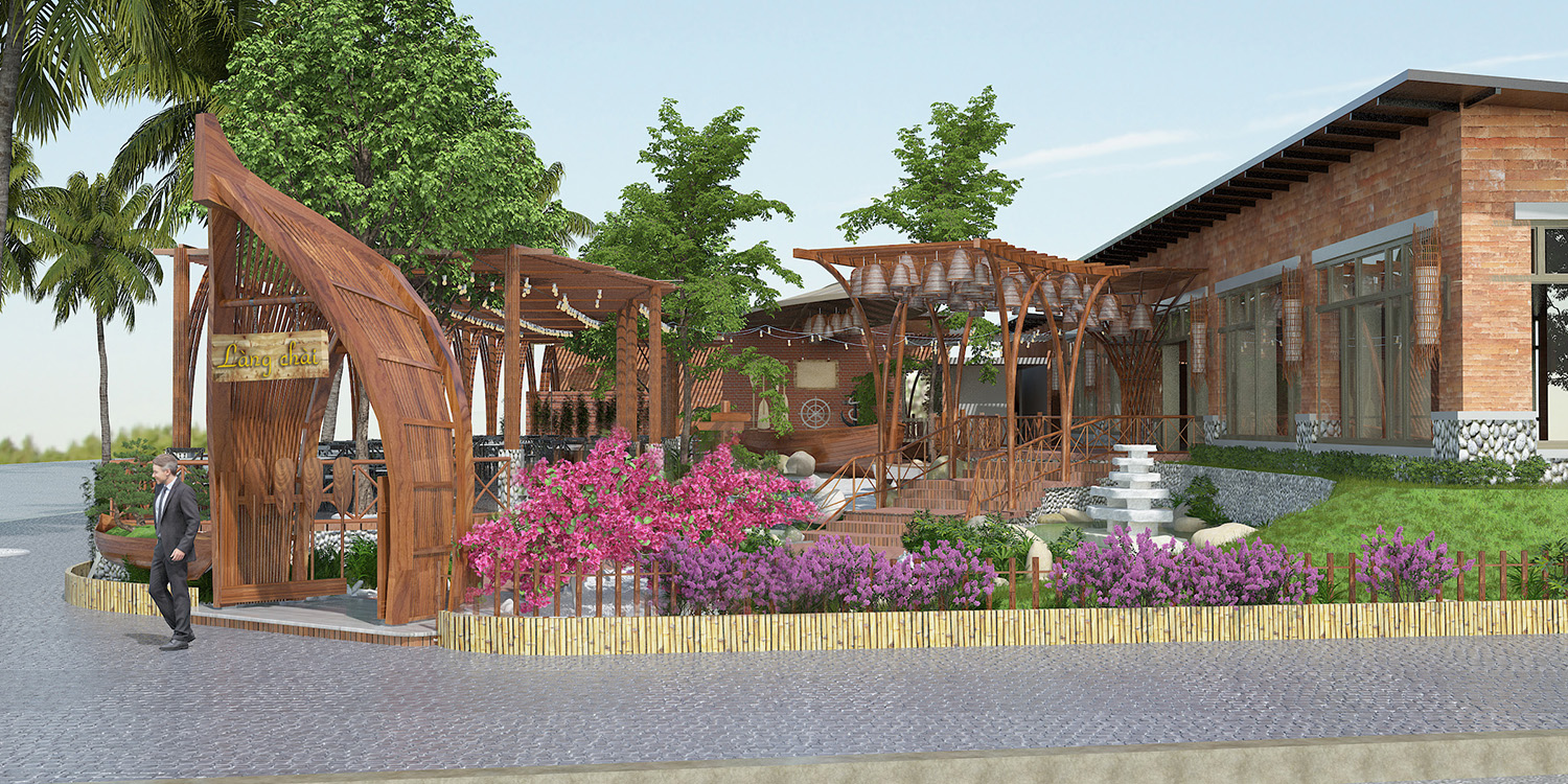 NHÀ HÀNG BIỂN XANH - CẨM PHẢ