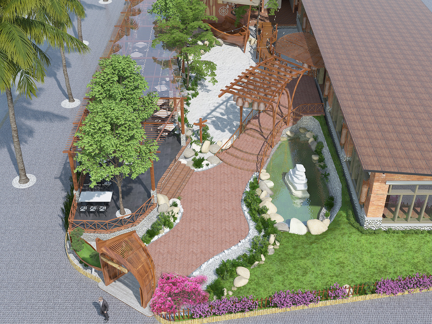 NHÀ HÀNG BIỂN XANH - CẨM PHẢ