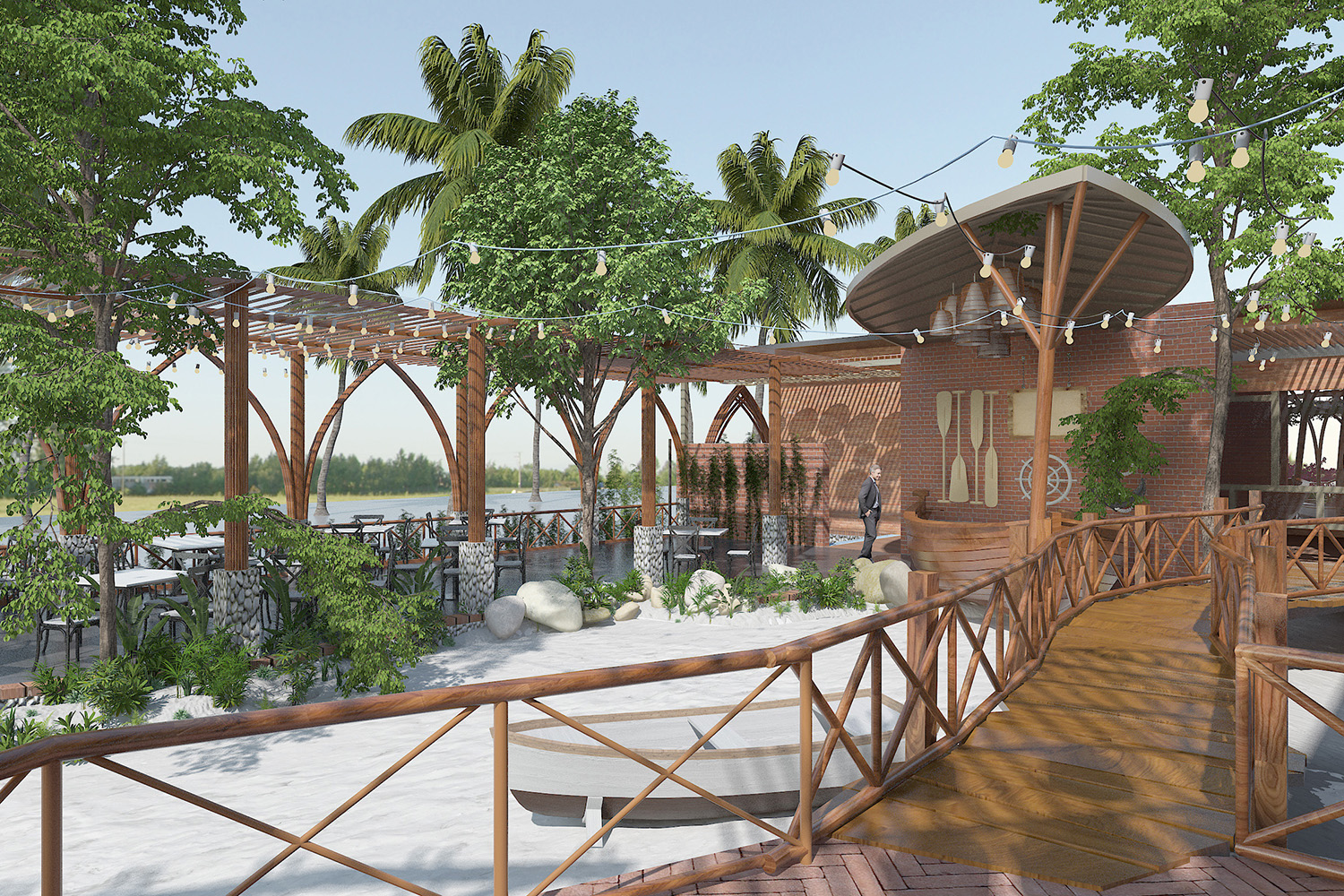 NHÀ HÀNG BIỂN XANH - CẨM PHẢ