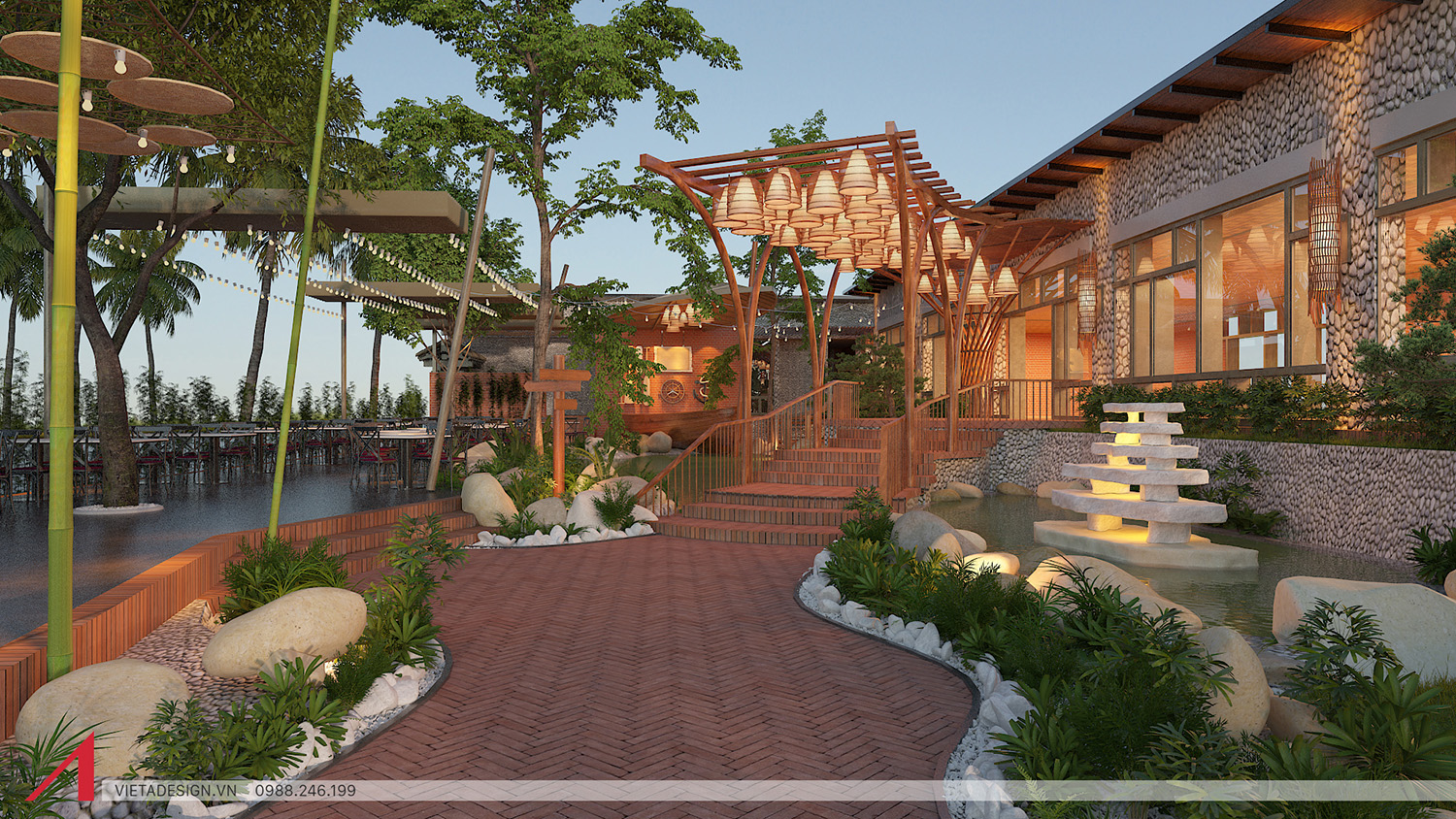 NHÀ HÀNG BIỂN XANH - CẨM PHẢ