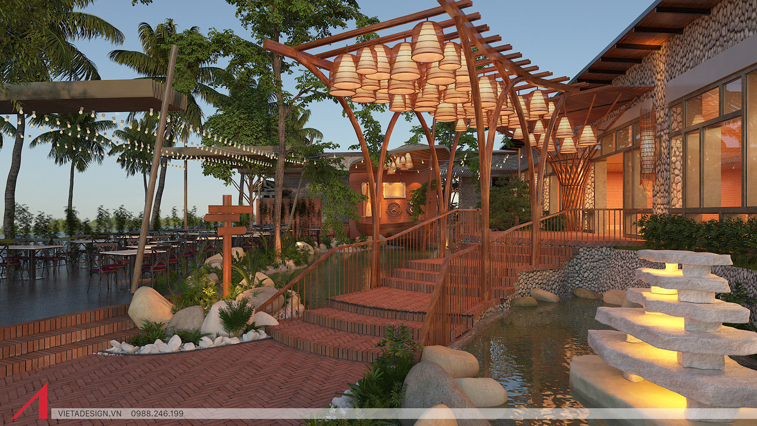 NHÀ HÀNG BIỂN XANH - CẨM PHẢ