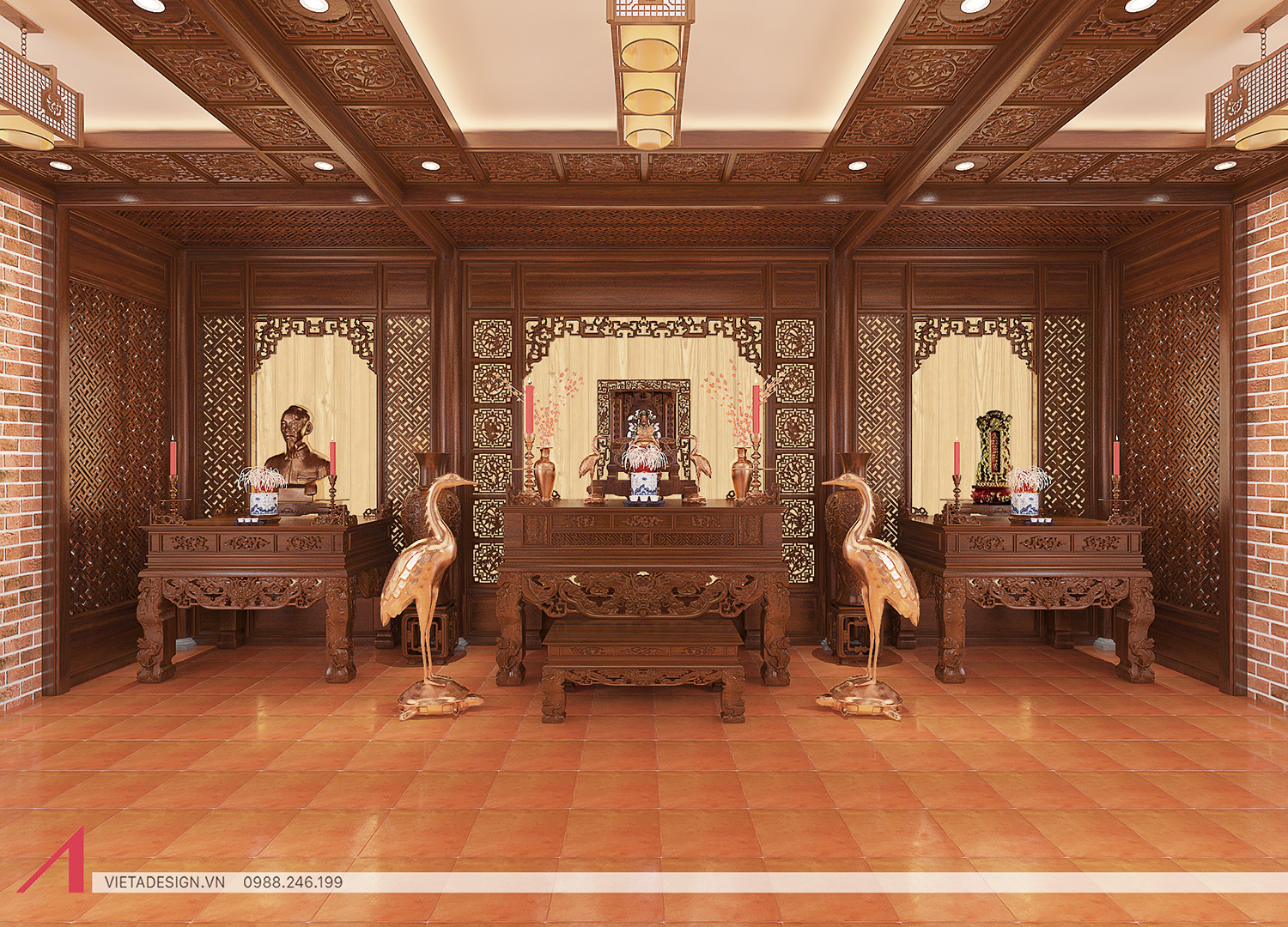 PHÒNG THỜ CỦA TẬP ĐOÀN MB - SỐ 63 LÊ VĂN LƯƠNG