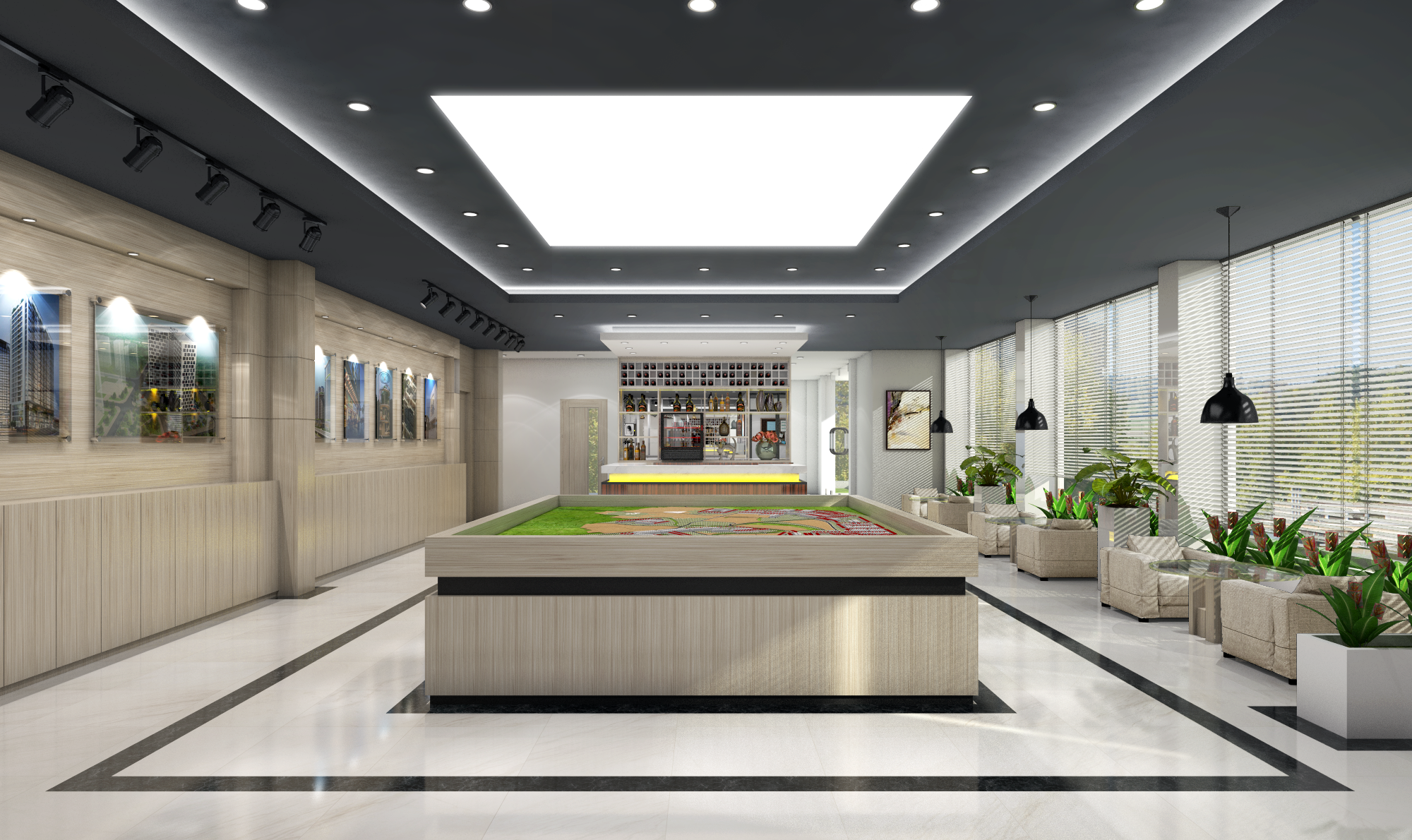 Thi công văn phòng ZYF - Bắc Ninh