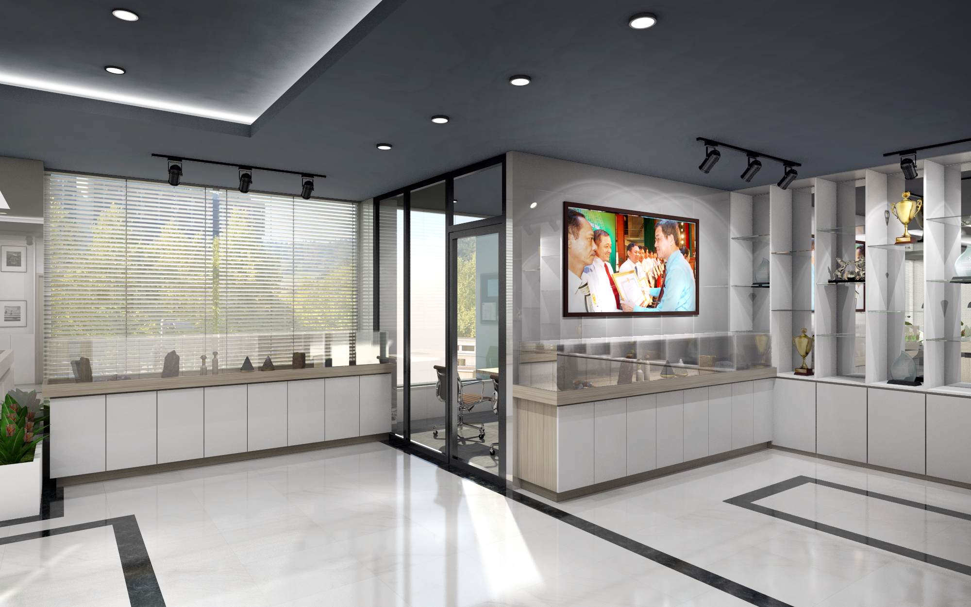 Thi công văn phòng ZYF - Bắc Ninh