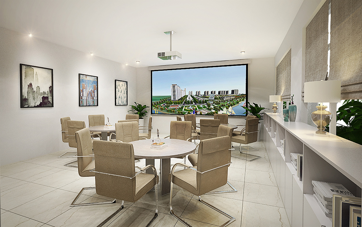 Thi công văn phòng ZYF - Bắc Ninh