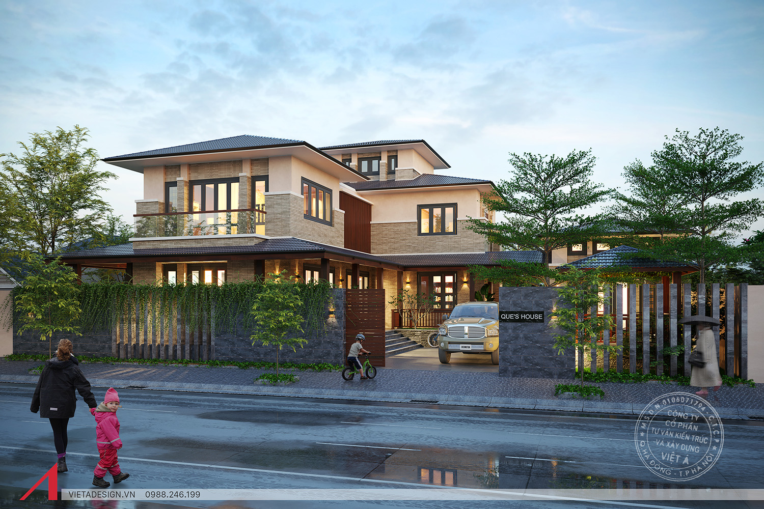 BIỆT THỰ MR QUẾ - QN