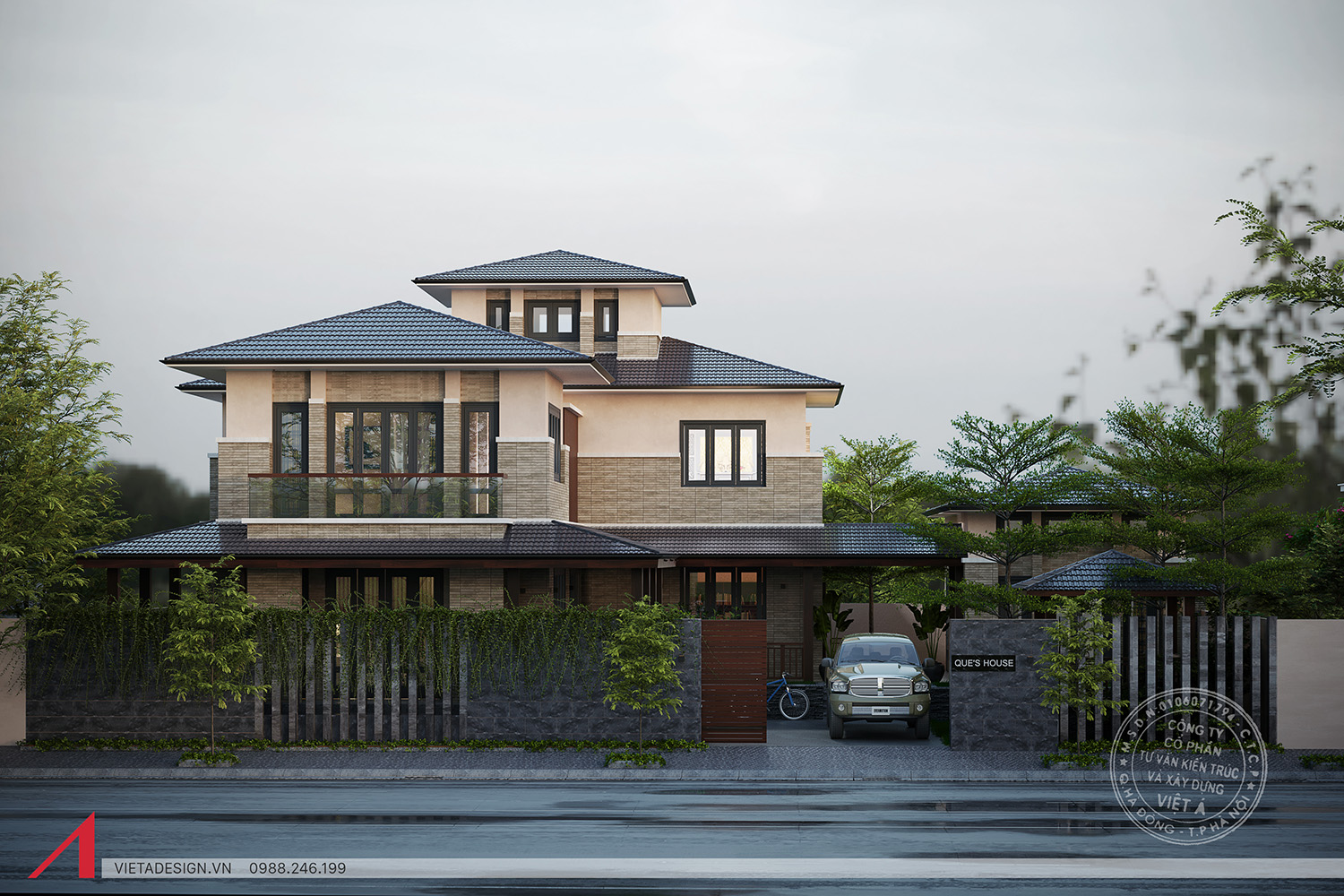 BIỆT THỰ MR QUẾ - QN