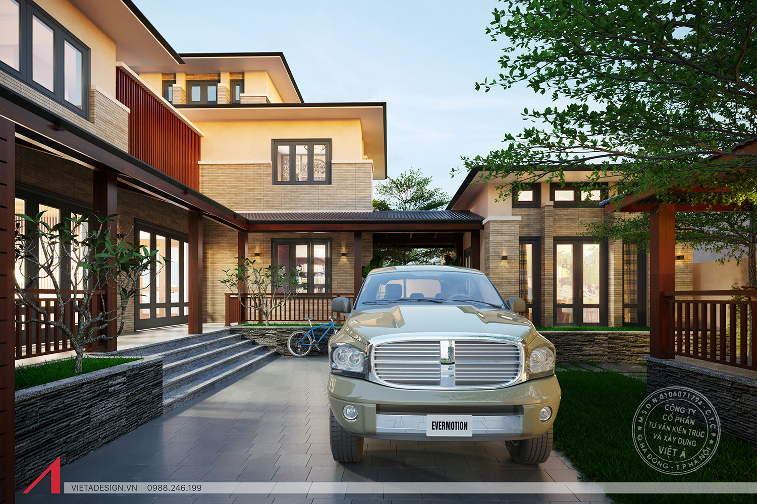 BIỆT THỰ MR QUẾ - QN