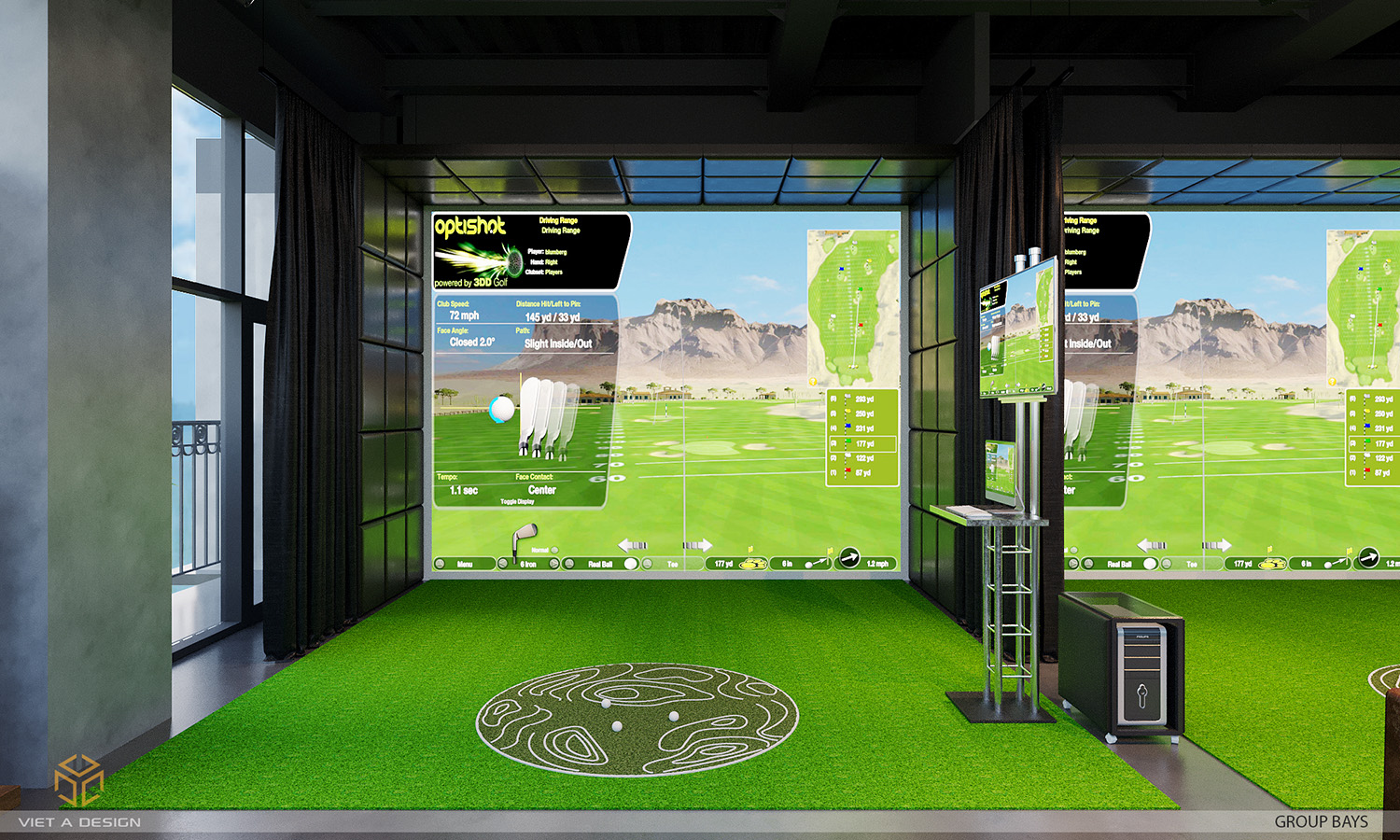 SÂN GOLF T-PLACE 30A LÝ THƯỜNG KIỆT