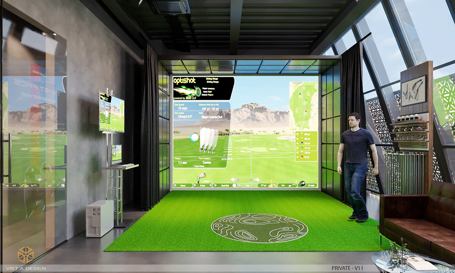 SÂN GOLF T-PLACE 30A LÝ THƯỜNG KIỆT