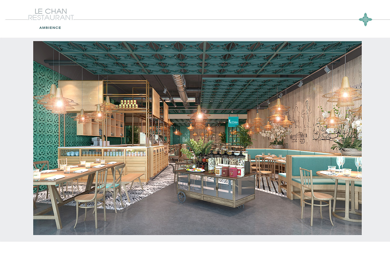 Thi Công Nhà hàng Lê Chân 