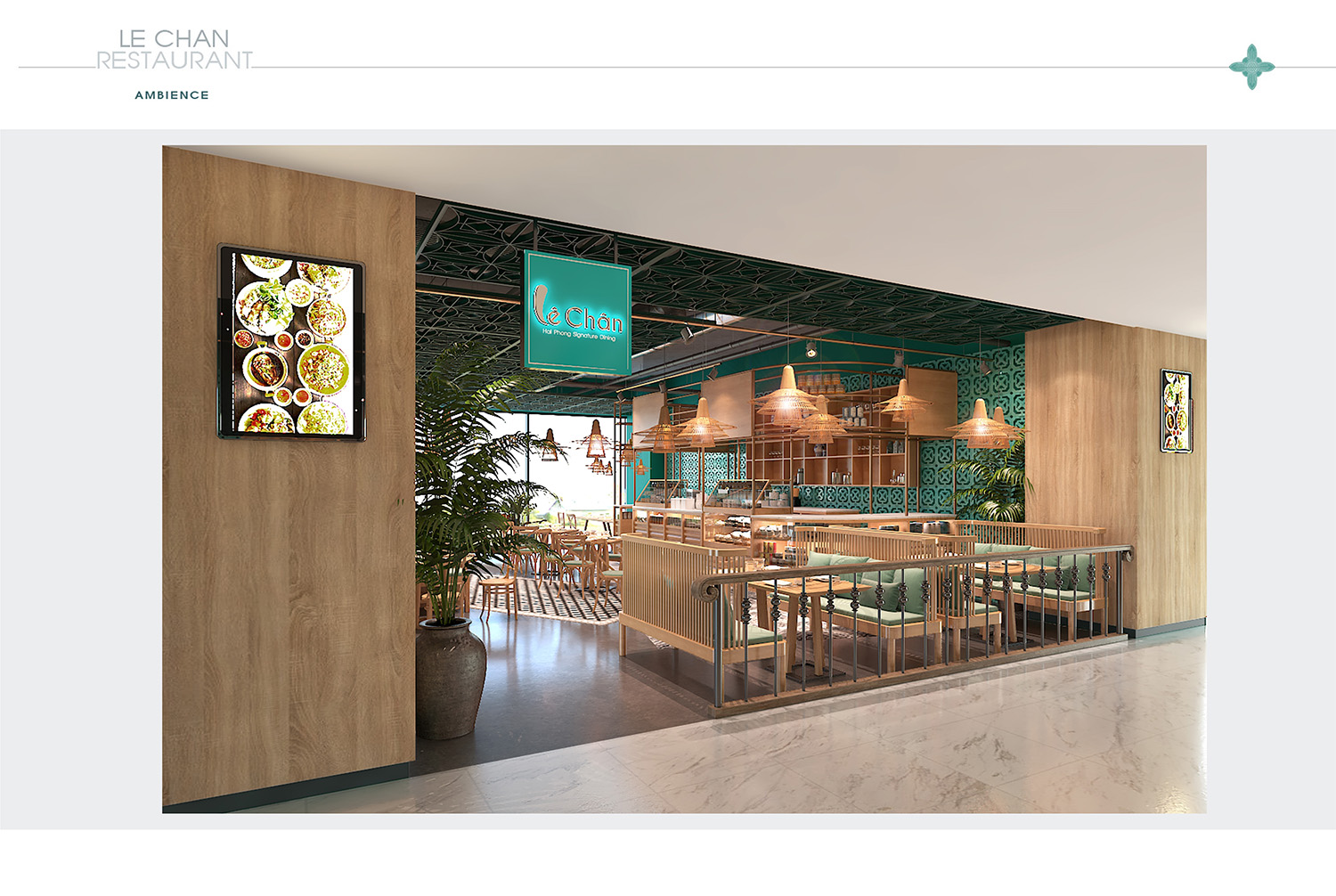 Thi Công Nhà hàng Lê Chân 