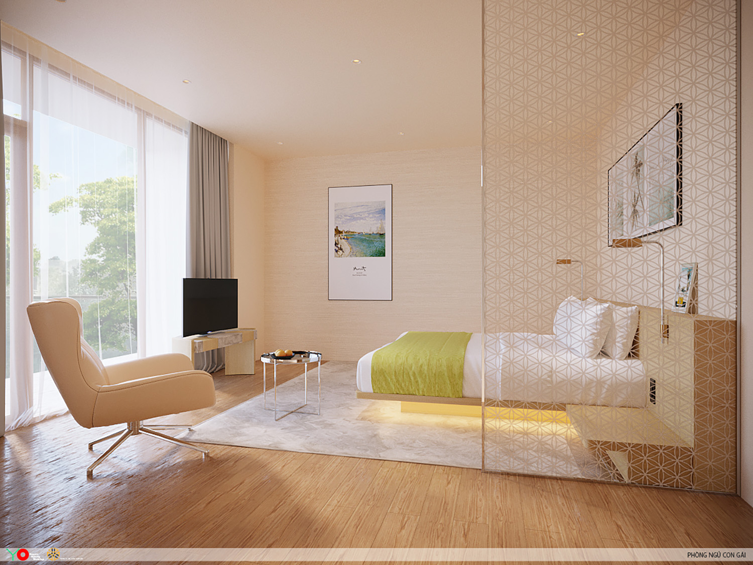 PHÒNG NGỦ - BIỆT THỰ NCG