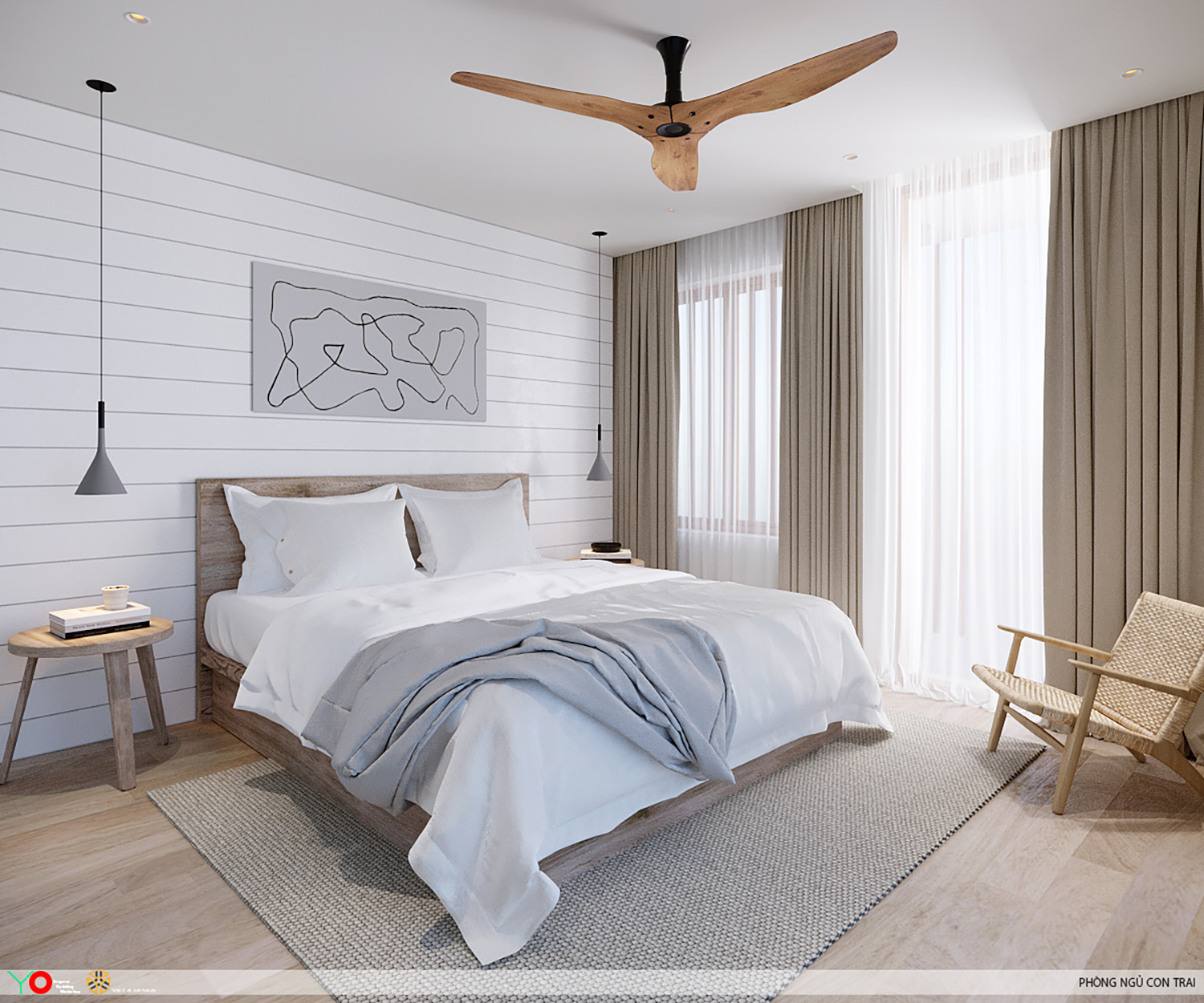 PHÒNG NGỦ - BIỆT THỰ NCG