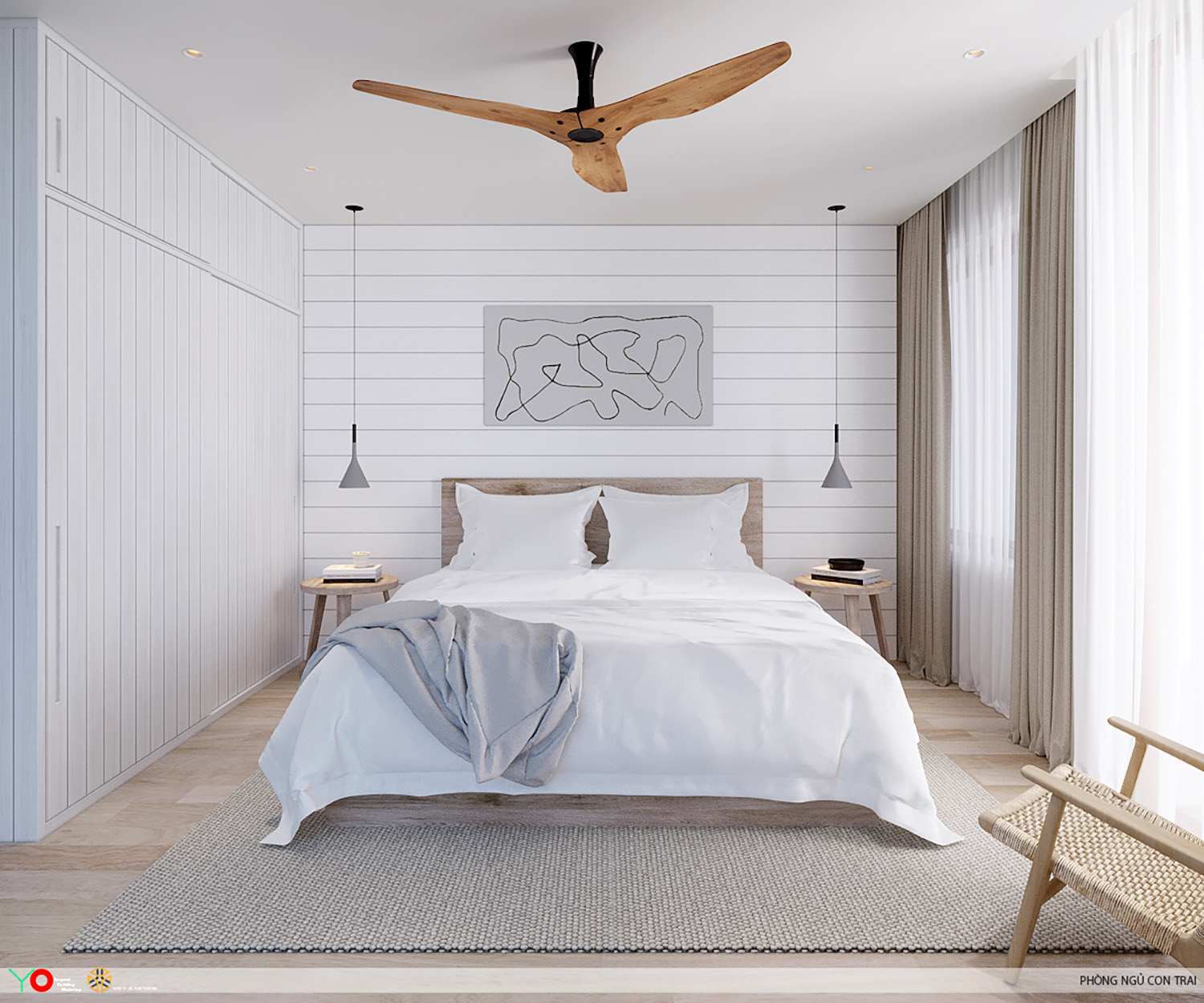 PHÒNG NGỦ - BIỆT THỰ NCG