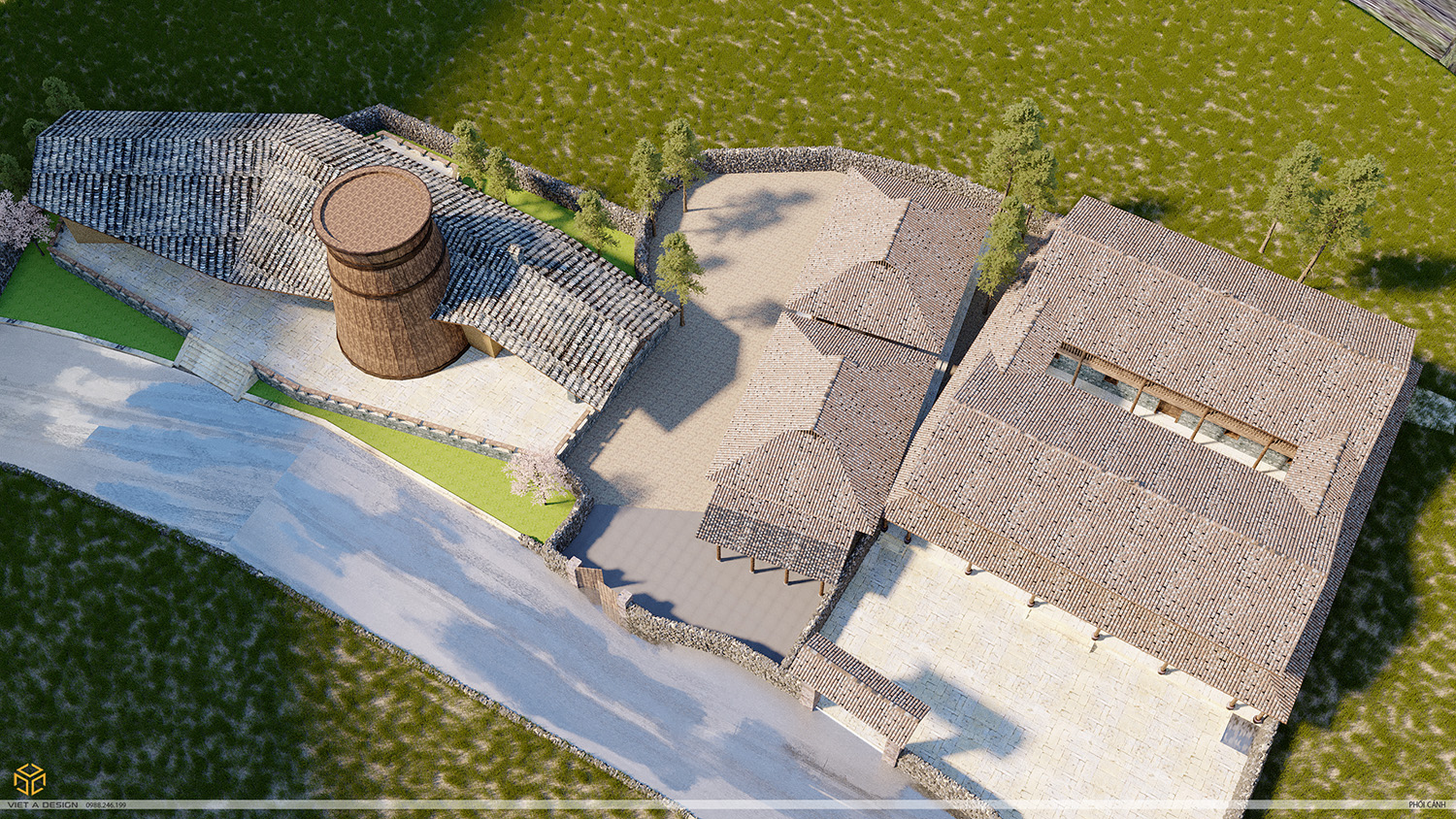 Xưởng rượu Mê cung đá 