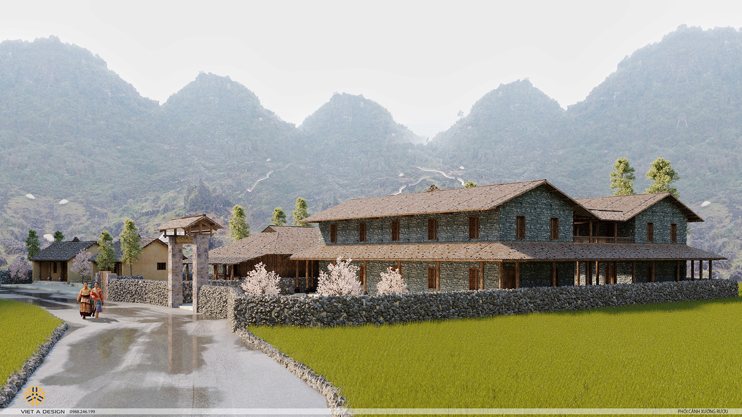 Xưởng rượu Mê cung đá 