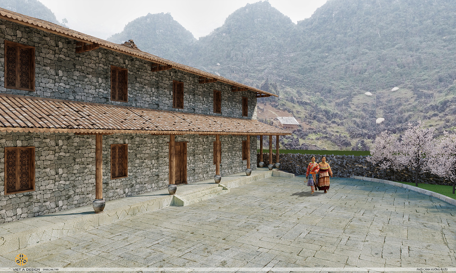 Xưởng rượu Mê cung đá 