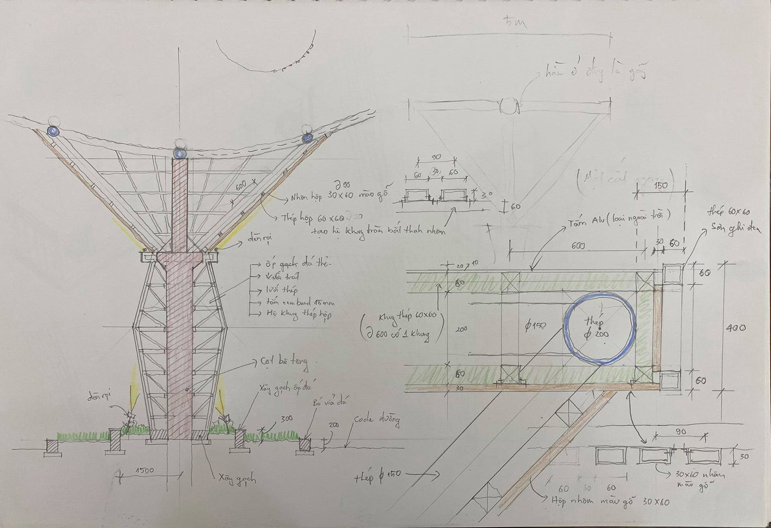 Cổng và cảnh quan dự án Berlyver hills Hạ Long