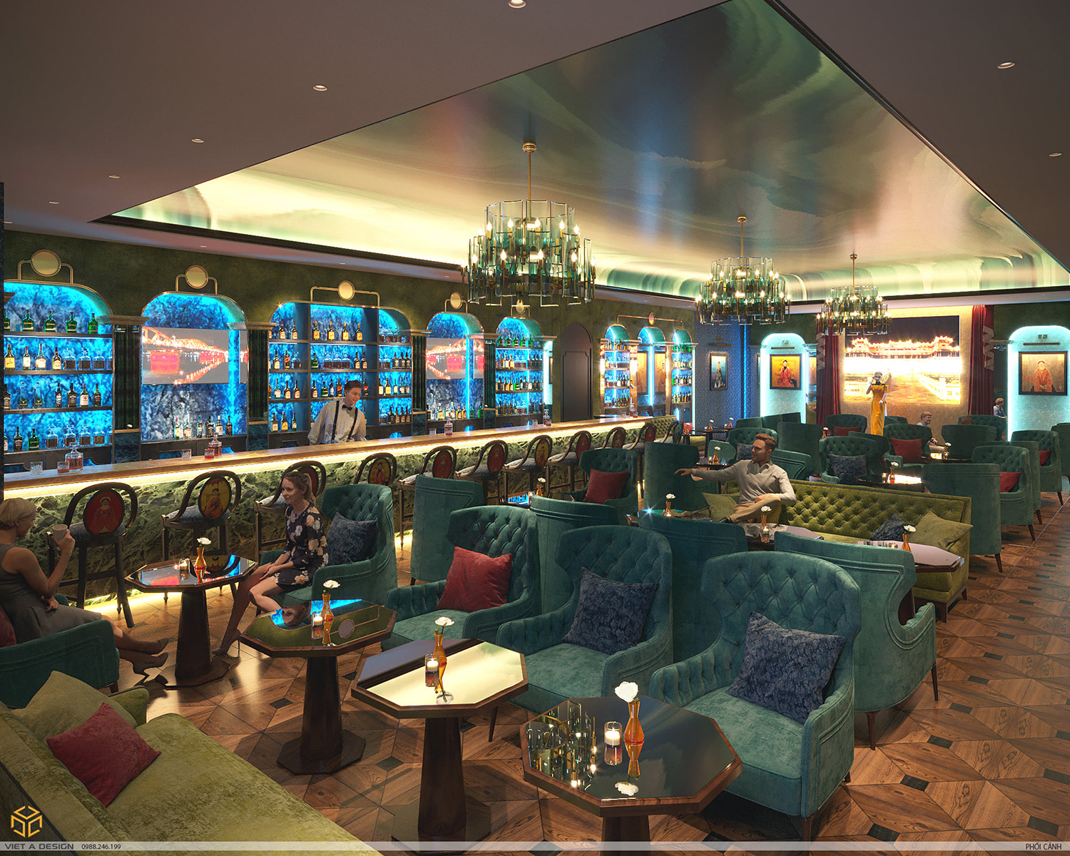 Bar nhà hàng Đức Dương - Hạ Long