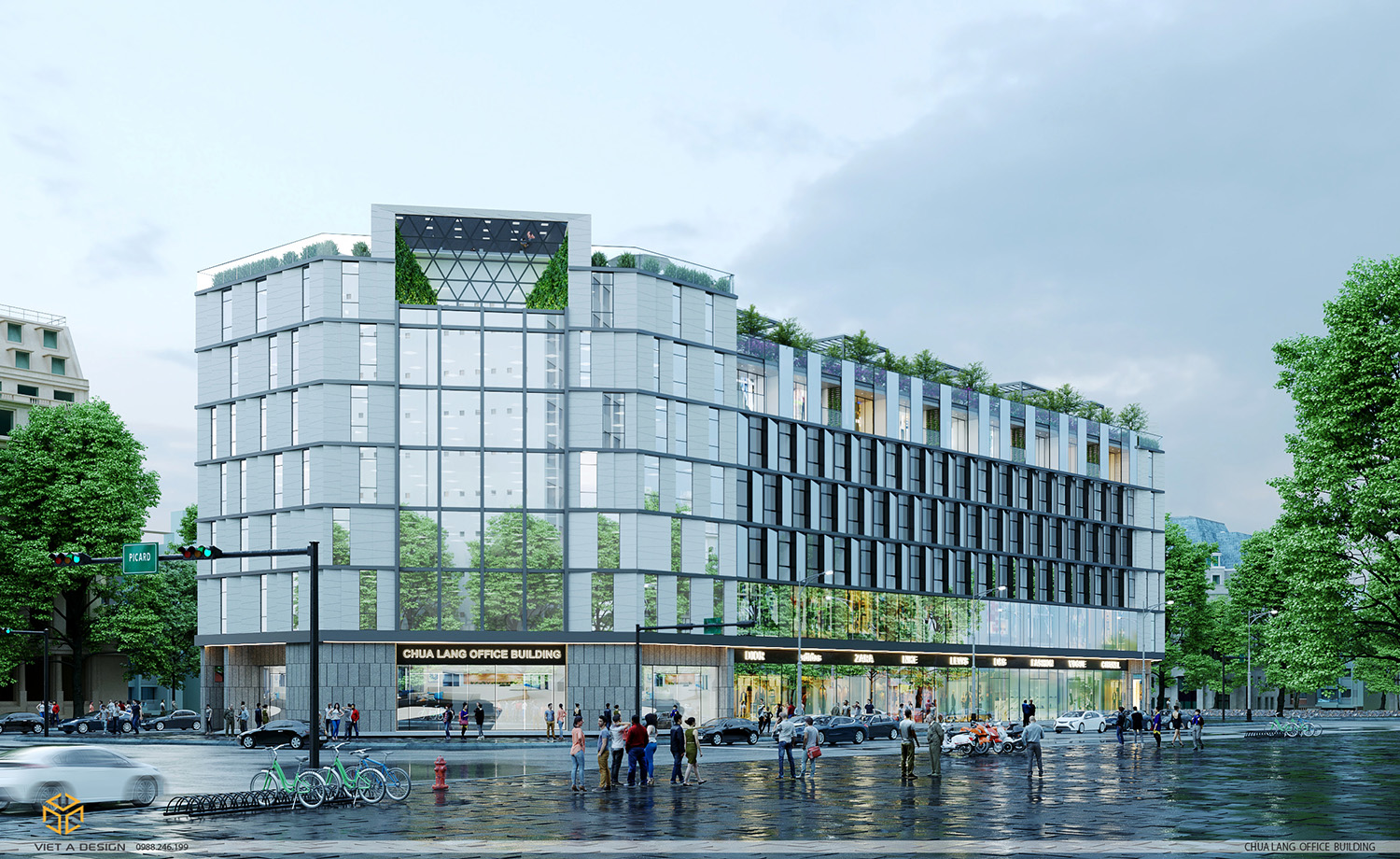 Tòa nhà 82 Chùa Láng