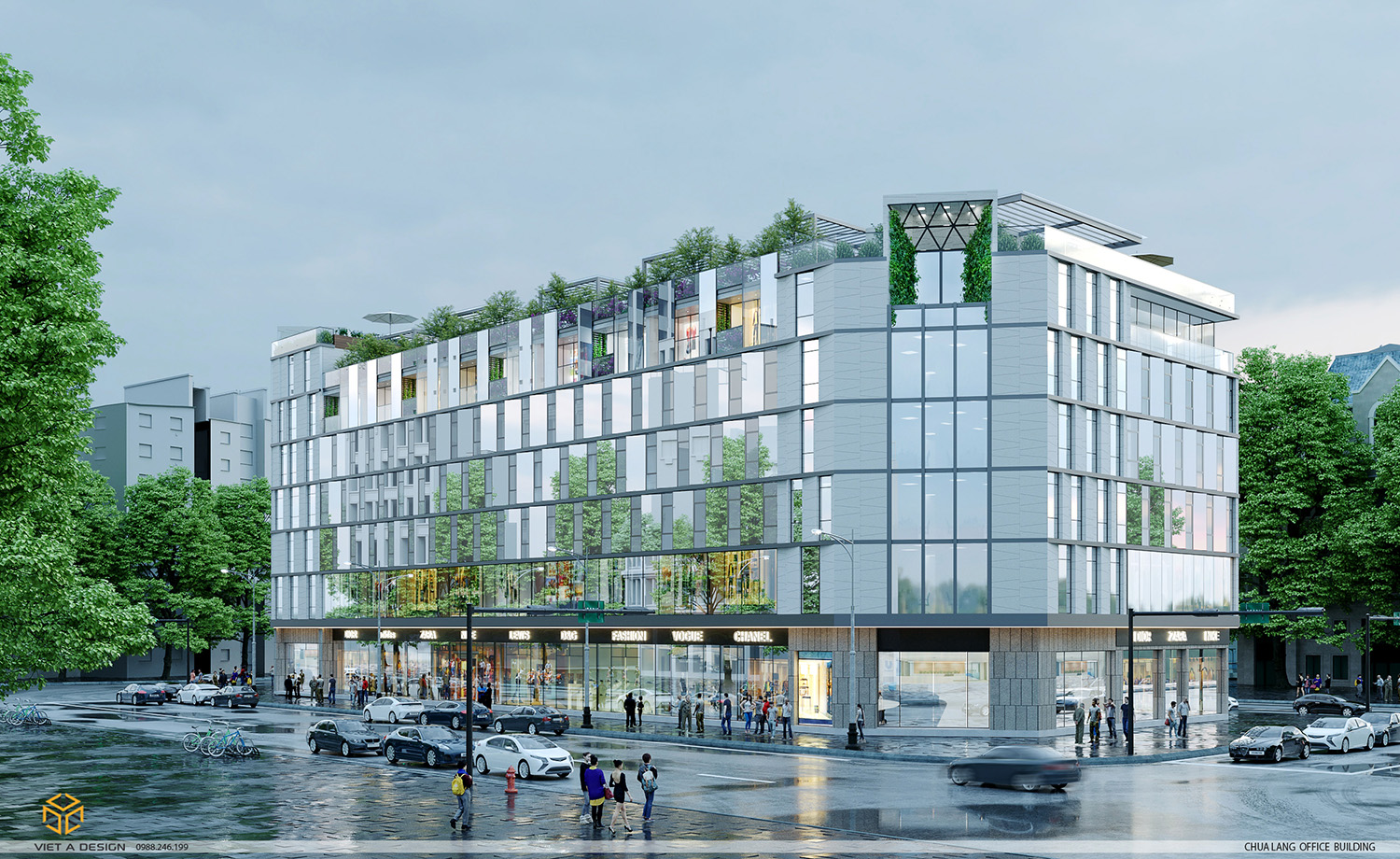 Tòa nhà 82 Chùa Láng