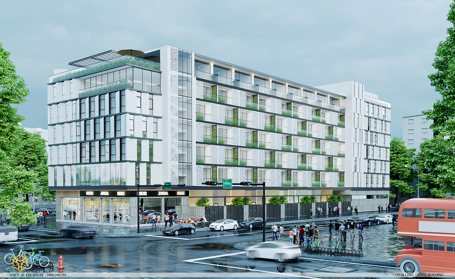 Tòa nhà 82 Chùa Láng