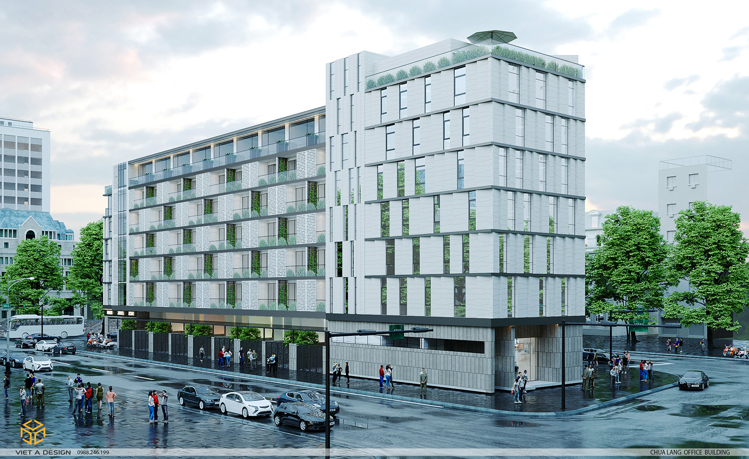 Tòa nhà 82 Chùa Láng