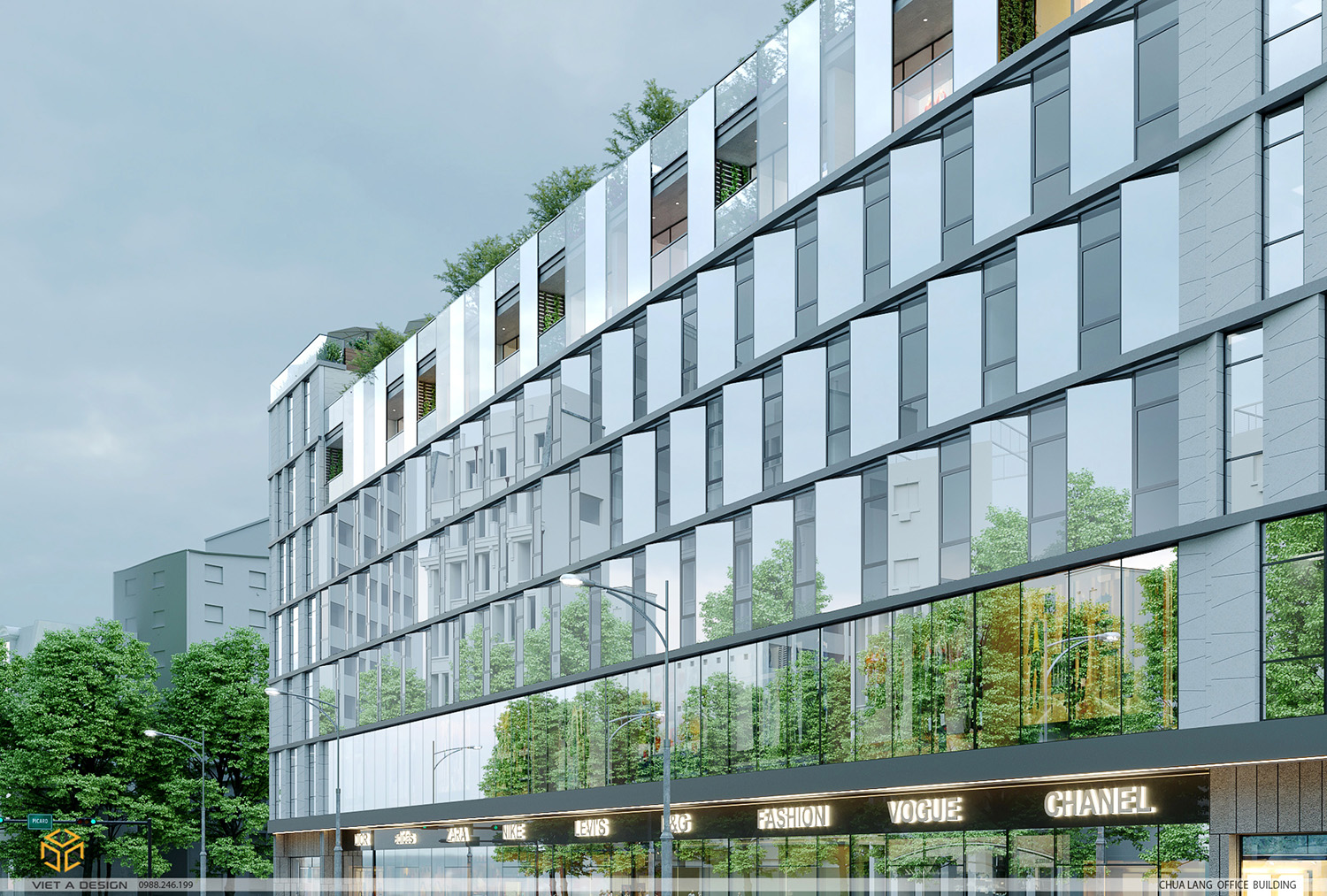 Tòa nhà 82 Chùa Láng