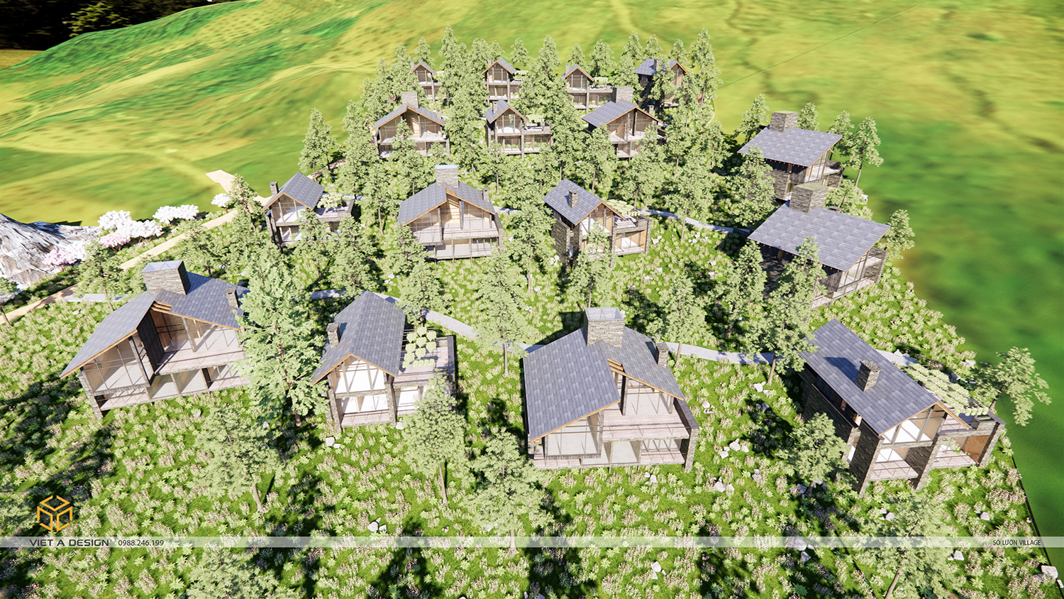 Khu nghỉ dưỡng bản Sò Lườn, Mộc Châu