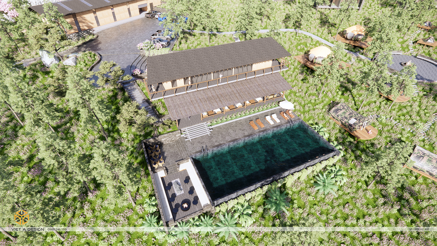 Khu nghỉ dưỡng bản Sò Lườn, Mộc Châu