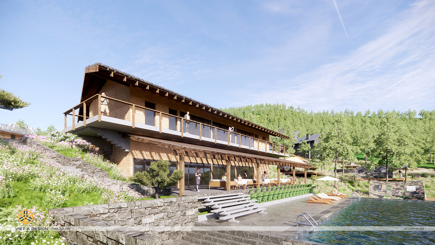 Khu nghỉ dưỡng bản Sò Lườn, Mộc Châu